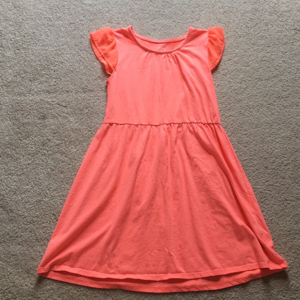 Orange dress